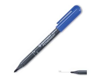 Centropen μαρκαδόρος ανεξίτηλος μπλε 2mm