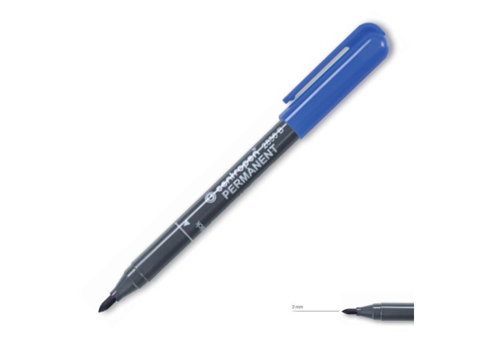 Centropen μαρκαδόρος ανεξίτηλος μπλε 2mm Centropen μαρκαδόρος ανεξίτηλος μπλε 2mm