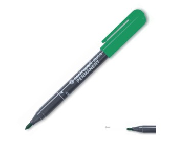 Centropen μαρκαδόρος ανεξίτηλος πράσινο 2mm