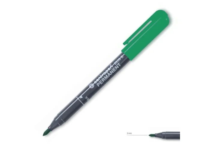 Centropen μαρκαδόρος ανεξίτηλος πράσινο 2mm