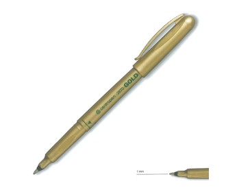 Centropen μαρκαδόρος ανεξίτηλος χρυσός 1mm