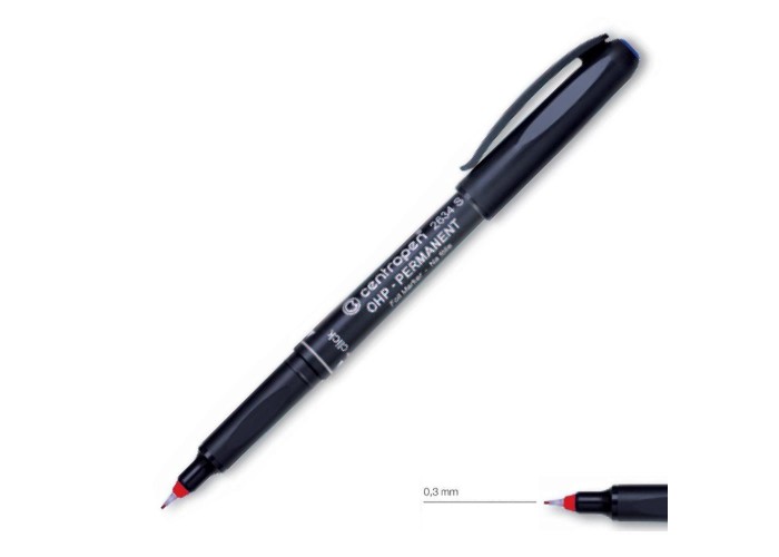 Centropen μαρκαδόρος ανεξίτηλος κόκκινο small 0.3mm Centropen μαρκαδόρος ανεξίτηλος κόκκινο small 0.3mm