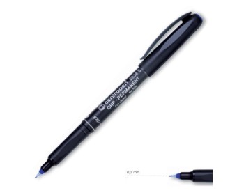 Centropen μαρκαδόρος ανεξίτηλος μπλε small 0.3mm