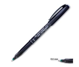 Centropen μαρκαδόρος ανεξίτηλος πράσινο fine 0,6mm