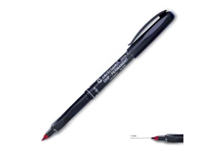 Centropen μαρκαδόρος ανεξίτηλος κόκκινο medium 1mm Centropen μαρκαδόρος ανεξίτηλος κόκκινο medium 1mm
