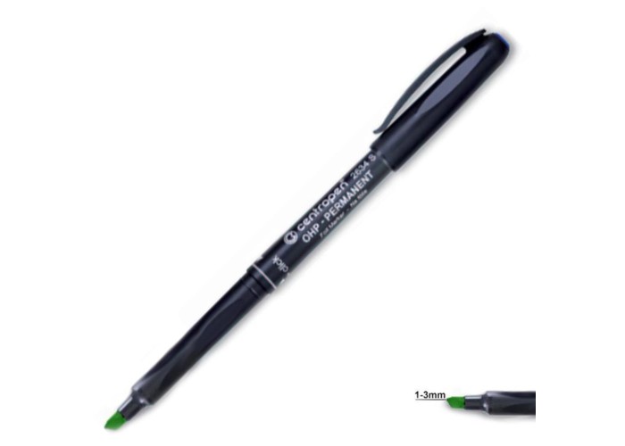 Centropen μαρκαδόρος ανεξίτηλος πράσινο large 1-3mm