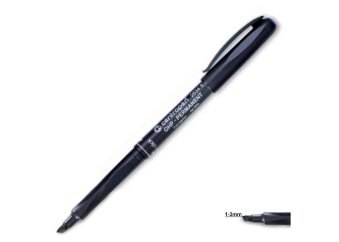 Centropen μαρκαδόρος ανεξίτηλος μαύρο large 1-3mm Centropen μαρκαδόρος ανεξίτηλος μαύρο large 1-3mm