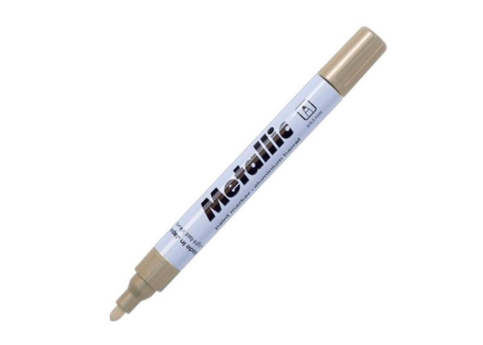 Centropen μαρκαδόρος ανεξίτηλος μεταλ. χρυσός 1,5-2,5mm Centropen μαρκαδόρος ανεξίτηλος μεταλ. χρυσός 1,5-2,5mm