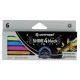 Centropen μαρκαδόροι Shine 4black 6 χρώματα