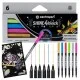 Centropen μαρκαδόροι Shine 4black 6 χρώματα