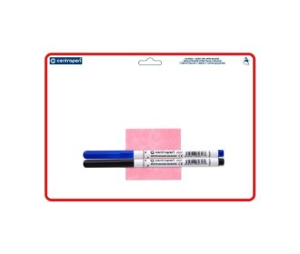 Σετ λευκού πίνακα και μαρκαδόρων για εκμάθηση γραφής Α4, 21x29εκ.