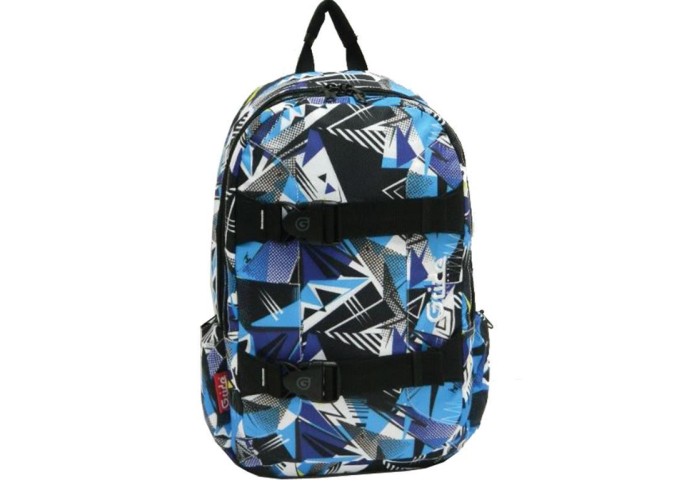 Bagtrotter τσάντα πλάτης Global blue 47x30x12εκ. Bagtrotter τσάντα πλάτης Global blue 47x30x12εκ.