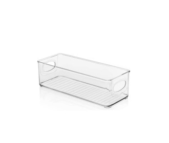 Δοχείο οργάνωσης ψυγείου Υ7x9.5x25εκ. διάφανο Δοχείο οργάνωσης ψυγείου Υ7x9.5x25εκ. διάφανο