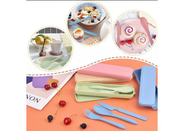 Σετ μαχαιροπήρουνα σε θήκη Υ3x22x6εκ. κοκτέηλ 4 χρωμάτων Σετ μαχαιροπήρουνα σε θήκη Υ3x22x6εκ. κοκτέηλ 4 χρωμάτων