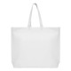 Τσάντα non woven λευκή Υ40x54x10εκ πιέτα. Δυνατότητα εκτύπωσης Τσάντα non woven λευκή Υ40x54x10εκ πιέτα. Δυνατότητα εκτύπωσης