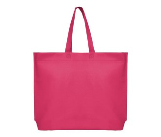 Τσάντα non woven φουξ Υ40x54x10εκ πιέτα. Δυνατότητα εκτύπωσης