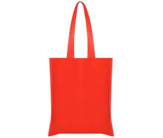 Τσάντα non woven μακρύ χερούλι κόκκινη Υ40x36εκ. Τσάντα non woven μακρύ χερούλι κόκκινη Υ40x36εκ.