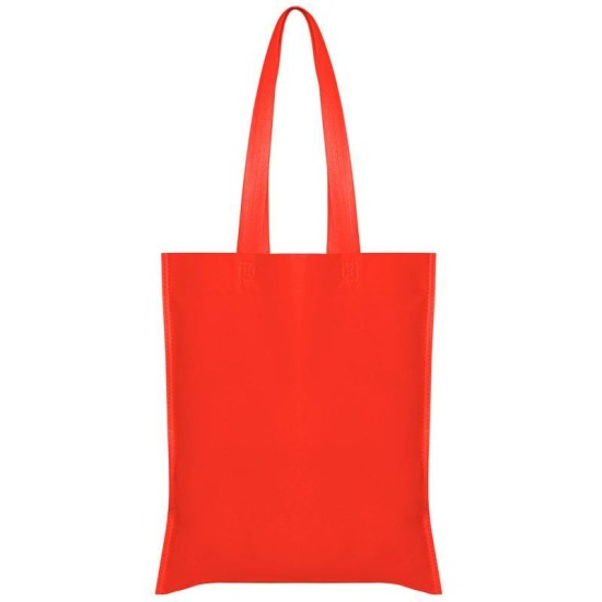 Τσάντα non woven μακρύ χερούλι κόκκινη Υ40x36εκ. Τσάντα non woven μακρύ χερούλι κόκκινη Υ40x36εκ.