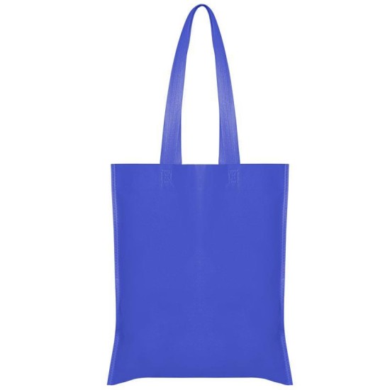 Τσάντα non woven μακρύ χερούλι σκ. μπλε Υ40x36εκ. Τσάντα non woven μακρύ χερούλι σκ. μπλε Υ40x36εκ.
