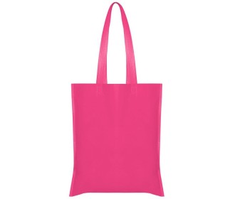 Τσάντα non woven μακρύ χερούλι φουξ Υ40x36εκ.