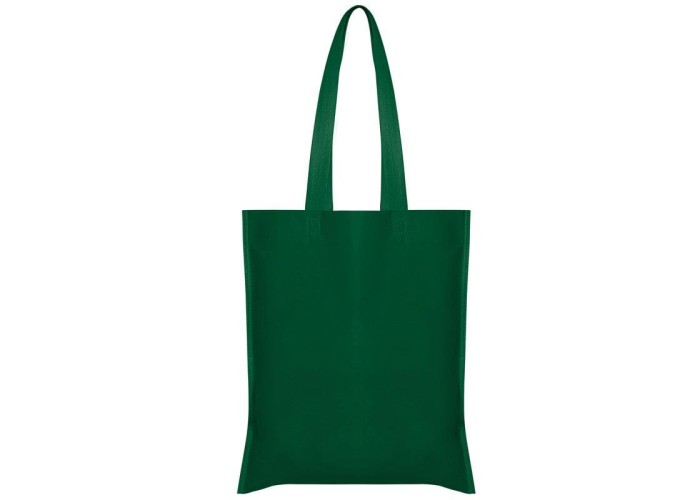 Τσάντα non woven μακρύ χερούλι κυπαρισσί Υ40x36εκ.