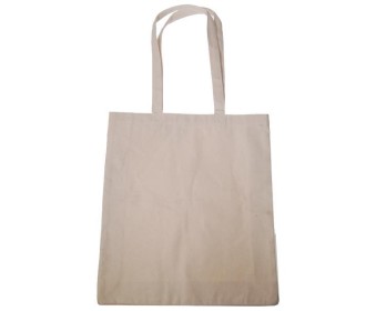 Τσάντα βαμβακερή με υφασμάτινο χερούλι Υ42x38x10εκ. Δυνατότητα εκτύπωσης