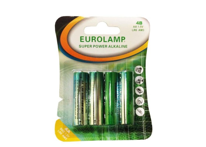 Μπαταρίες Αλκαλικές 1,5V ΑΑ LR6  4τεμ.