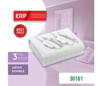 Ηλεκτρική κουβέρτα διπλή - πλενόμενη με 2 χειριστήρια 60W 220-240V Ηλεκτρική κουβέρτα διπλή - πλενόμενη με 2 χειριστήρια 60W 220-240V
