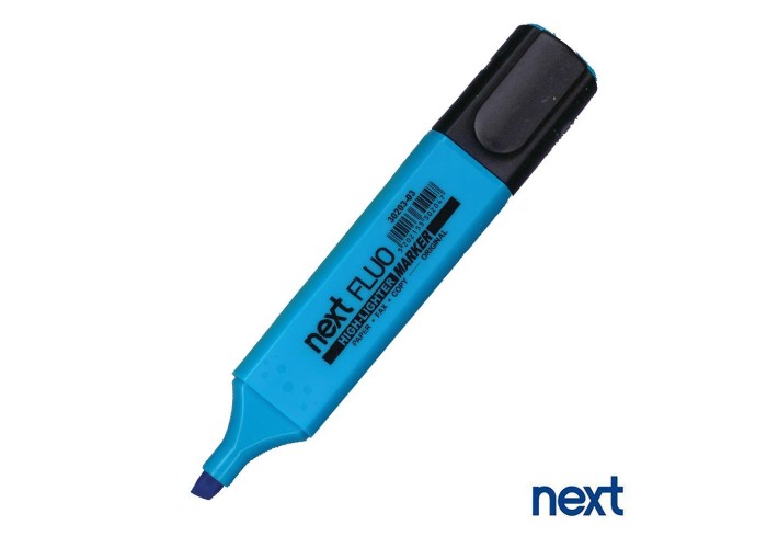 Νext φωσφορούχος μαρκαδόρος fluo μπλε Νext φωσφορούχος μαρκαδόρος fluo μπλε