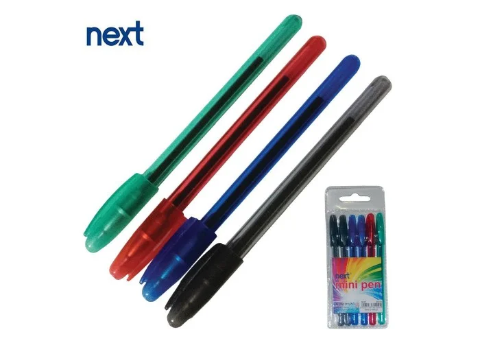 Next mini ball pen 1mm 6τεμ.