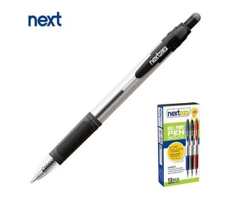 Νext στυλό διαρκείας με κουμπί μαύρο 1mm Νext στυλό διαρκείας με κουμπί μαύρο 1mm
