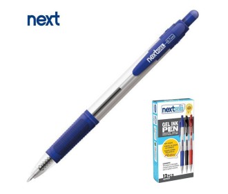 Νext στυλό gel pen με κουμπί μπλε 0.7mm Νext στυλό gel pen με κουμπί μπλε 0.7mm
