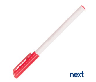 Next στυλό διαρκείας 1mm κόκκινο καπάκι. Δυνατότητα εκτύπωσης