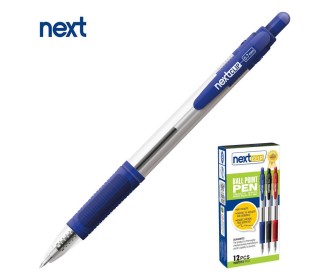 Νext στυλό διαρκείας με κλιπ μπλε 0,7mm Νext στυλό διαρκείας με κλιπ μπλε 0,7mm