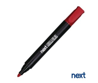 Next  μαρκαδόρος επαναγεμιζ. ανεξίτηλος κόκκινος στρογγ. μύτη