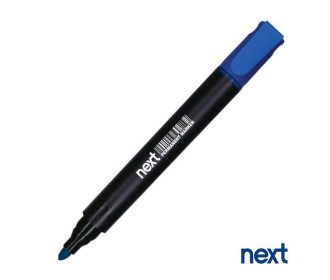 Next  μαρκαδόρος επαναγεμιζ.ανεξίτηλος μπλε στρογγ. μύτη