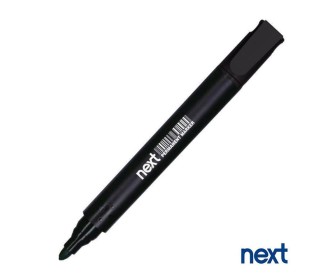 Next  μαρκαδόρος επαναγεμιζ. ανεξίτηλος μαύρος στρογγ. μύτη