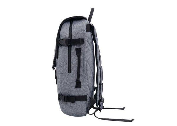Bagtrotter τσάντα πλάτης εφηβική γκρι Υ49x32x15εκ. Bagtrotter τσάντα πλάτης εφηβική γκρι Υ49x32x15εκ.