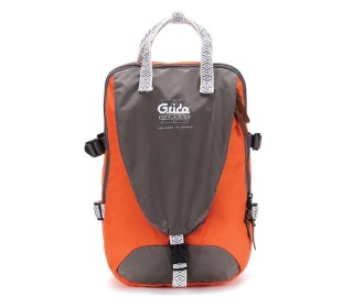 Bagtrotter τσάντα πλάτης πορτοκαλί-γκρι 46x30x18εκ. Bagtrotter τσάντα πλάτης πορτοκαλί-γκρι 46x30x18εκ.