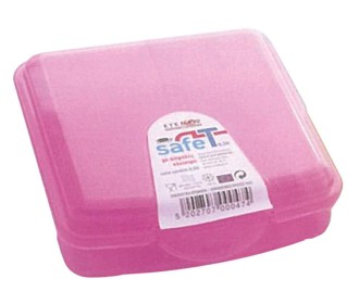 Φαγητοδοχείο μικρό για τοστ ροζ 0,5lt. Φαγητοδοχείο μικρό για τοστ ροζ 0,5lt.