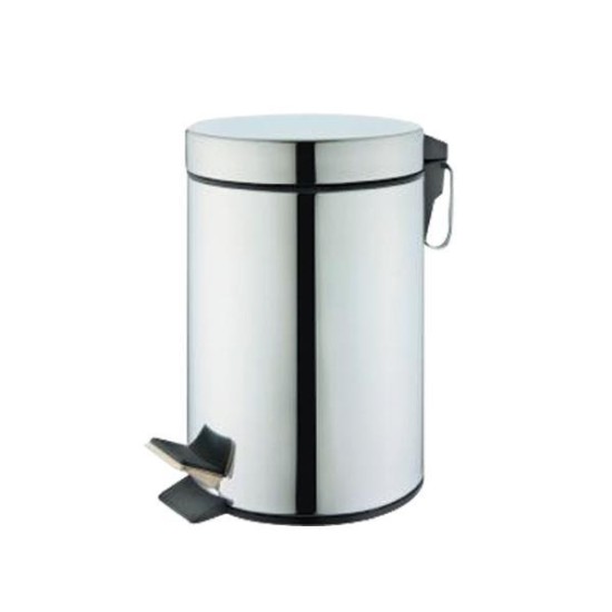 Κάδος απορριμάτων με πεντάλ 7lt inox Y 32cm Ø20cm Κάδος απορριμάτων με πεντάλ 7lt inox Y 32cm Ø20cm