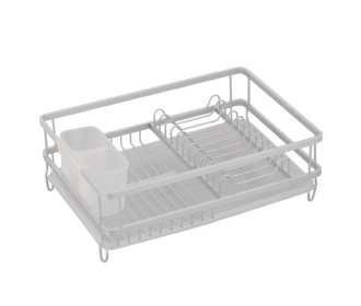 Πιατοθήκη αλουμινίου με θήκη για σκεύη και δίσκο 42,5x30,3x14,4εκ. Πιατοθήκη αλουμινίου με θήκη για σκεύη και δίσκο 42,5x30,3x14,4εκ.