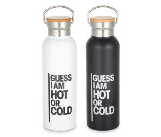 Θερμός - μπουκάλι Guess με διπλά τοιχώματα 500ml σε 2 χρώματα Θερμός - μπουκάλι Guess με διπλά τοιχώματα 500ml σε 2 χρώματα