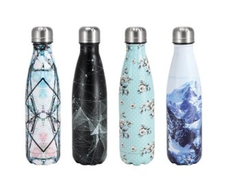 Θερμός  - μπουκάλι Printed με διπλά τοιχώματα 500ml σε 4 σχέδια Θερμός  - μπουκάλι Printed με διπλά τοιχώματα 500ml σε 4 σχέδια
