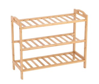 Παπουτσοθήκη bamboo 9 ζευγαριών 65x26x54εκ. Παπουτσοθήκη bamboo 9 ζευγαριών 65x26x54εκ.