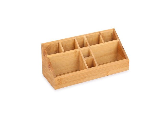 Organizer για καλλυντικά από bamboo 23x9xΥ9,5εκ.