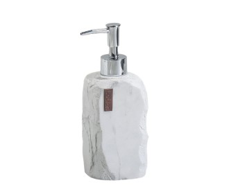 Dispenser για υγρό σαπούνι από marble 7,2x7x19εκ. Dispenser για υγρό σαπούνι από marble 7,2x7x19εκ.