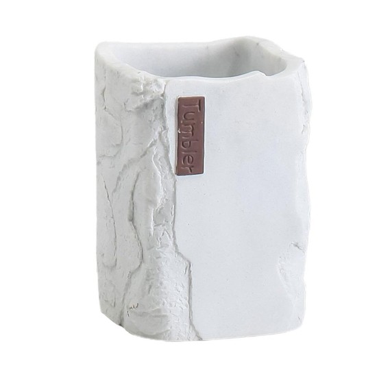 Θήκη για οδοντόβουρτσες marble 7,3x7x10,5εκ. Θήκη για οδοντόβουρτσες marble 7,3x7x10,5εκ.