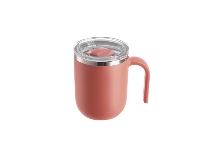 Κούπα free cup 400 ml. κεραμιδί Υ12,5x8,7x11,5εκ.
