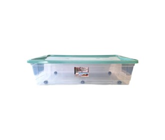 Kουτί αποθήκευσης 50 λίτρο με ρόδες Υ19,4x75,8x45,8εκ. Kουτί αποθήκευσης 50 λίτρο με ρόδες Υ19,4x75,8x45,8εκ.